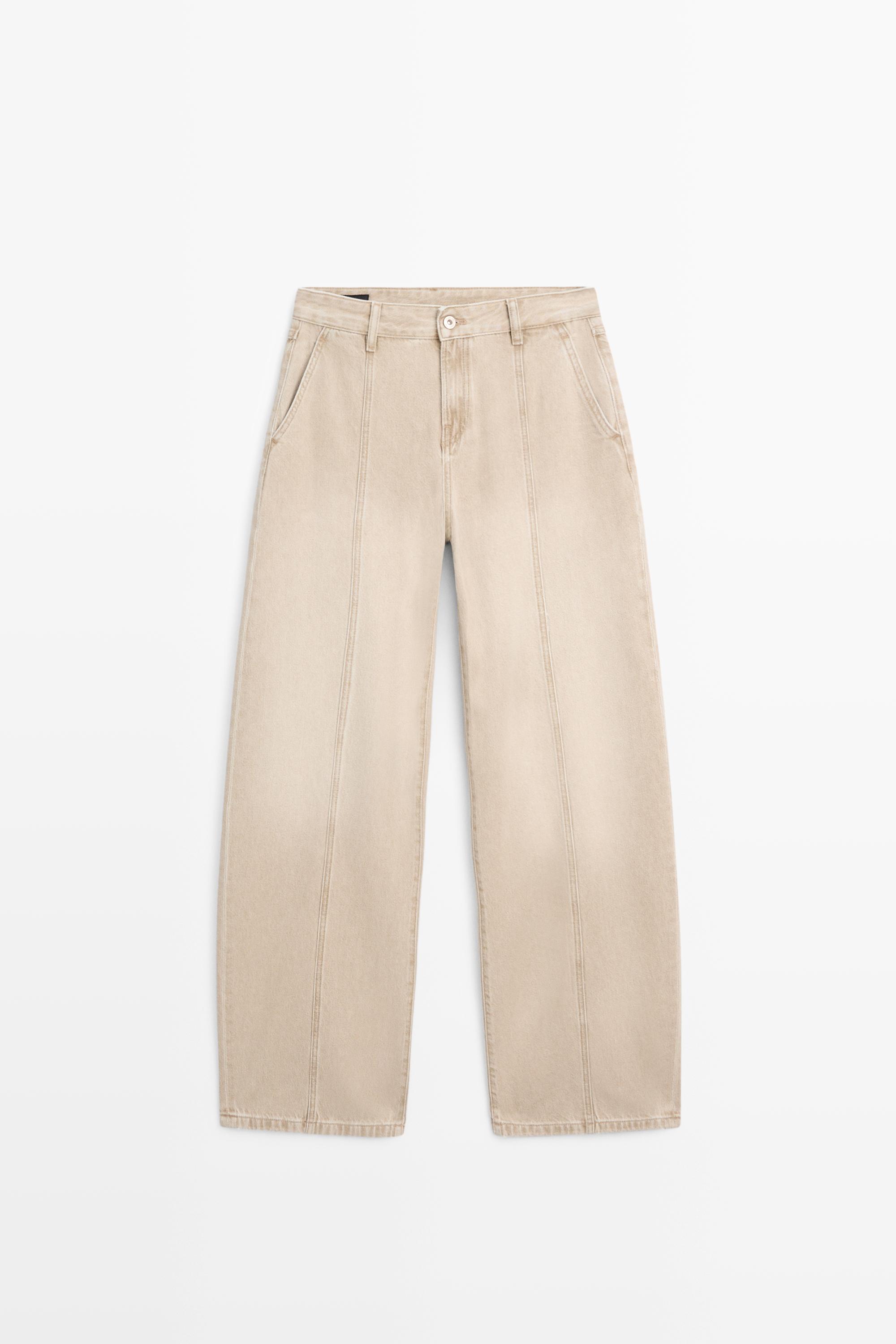 Jean relaxed fit taille moyenne